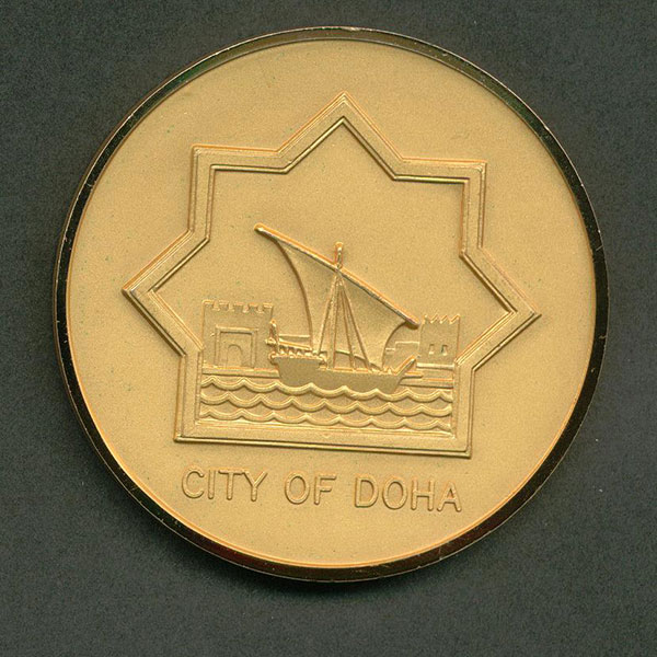 Medal Doha Awers