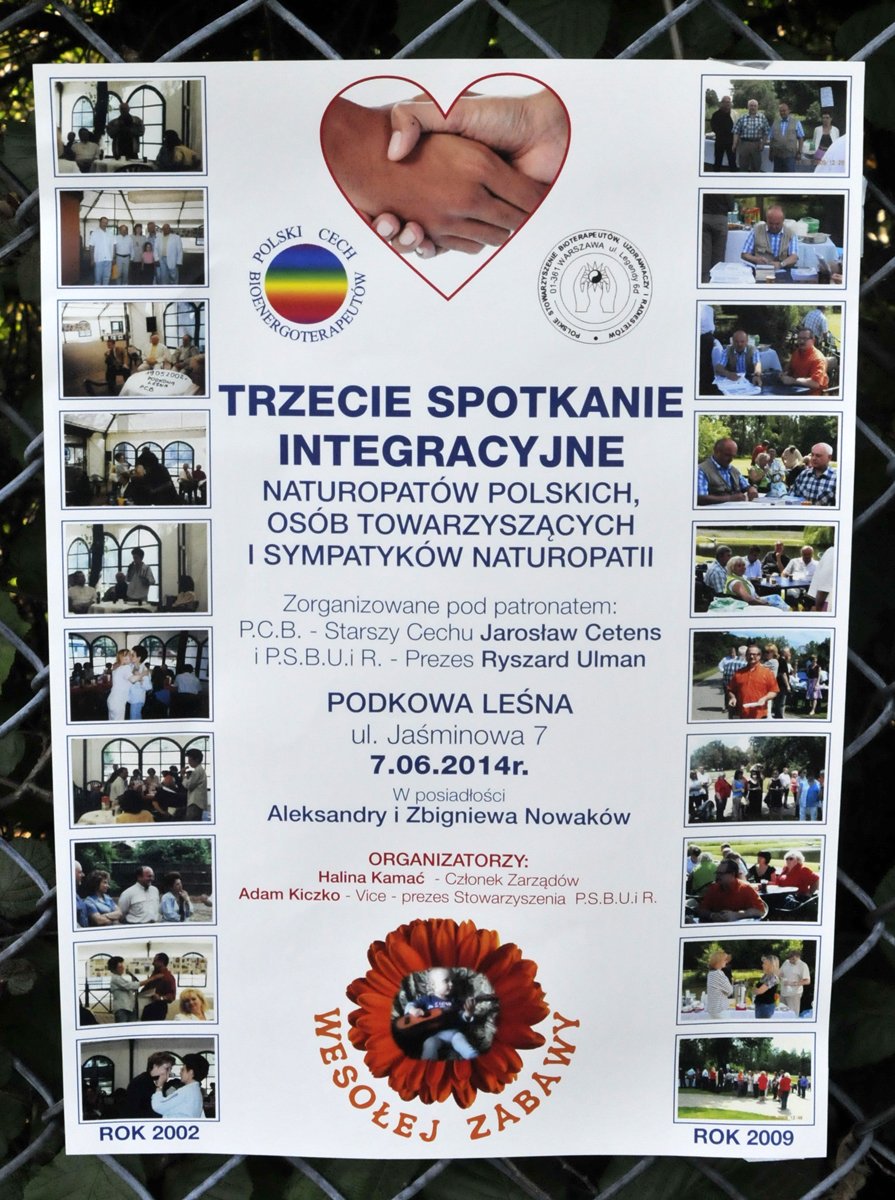 Plakat - Piknik Integracyjny 2014